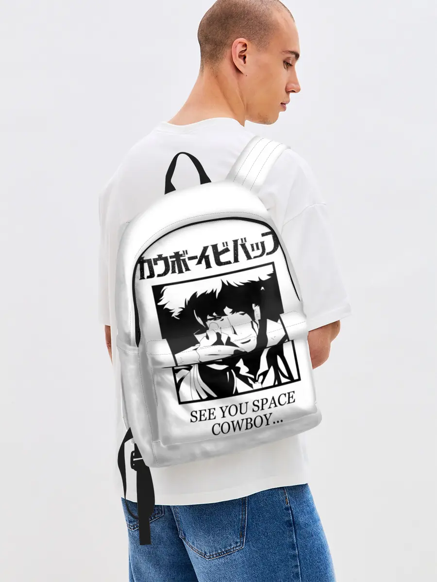 Рюкзак джинсовый / Ковбой Бибоп