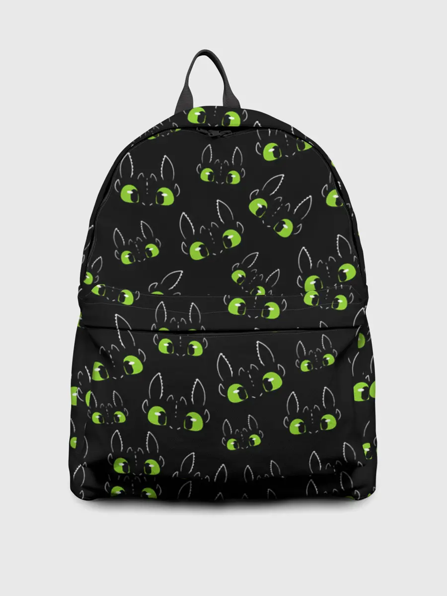 Рюкзак джинсовый / Как приручить дракона