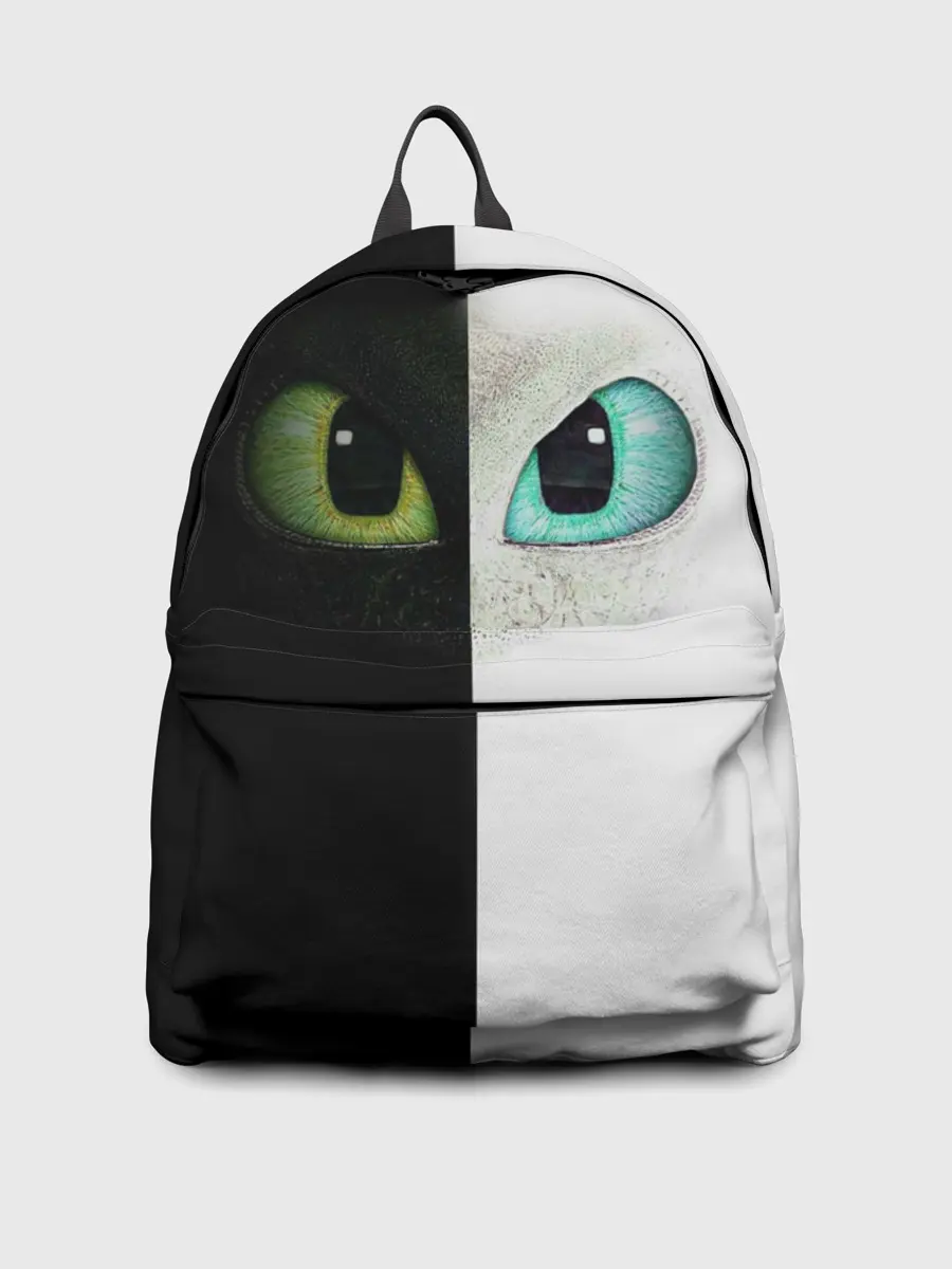 Рюкзак джинсовый / Как приручить дракона