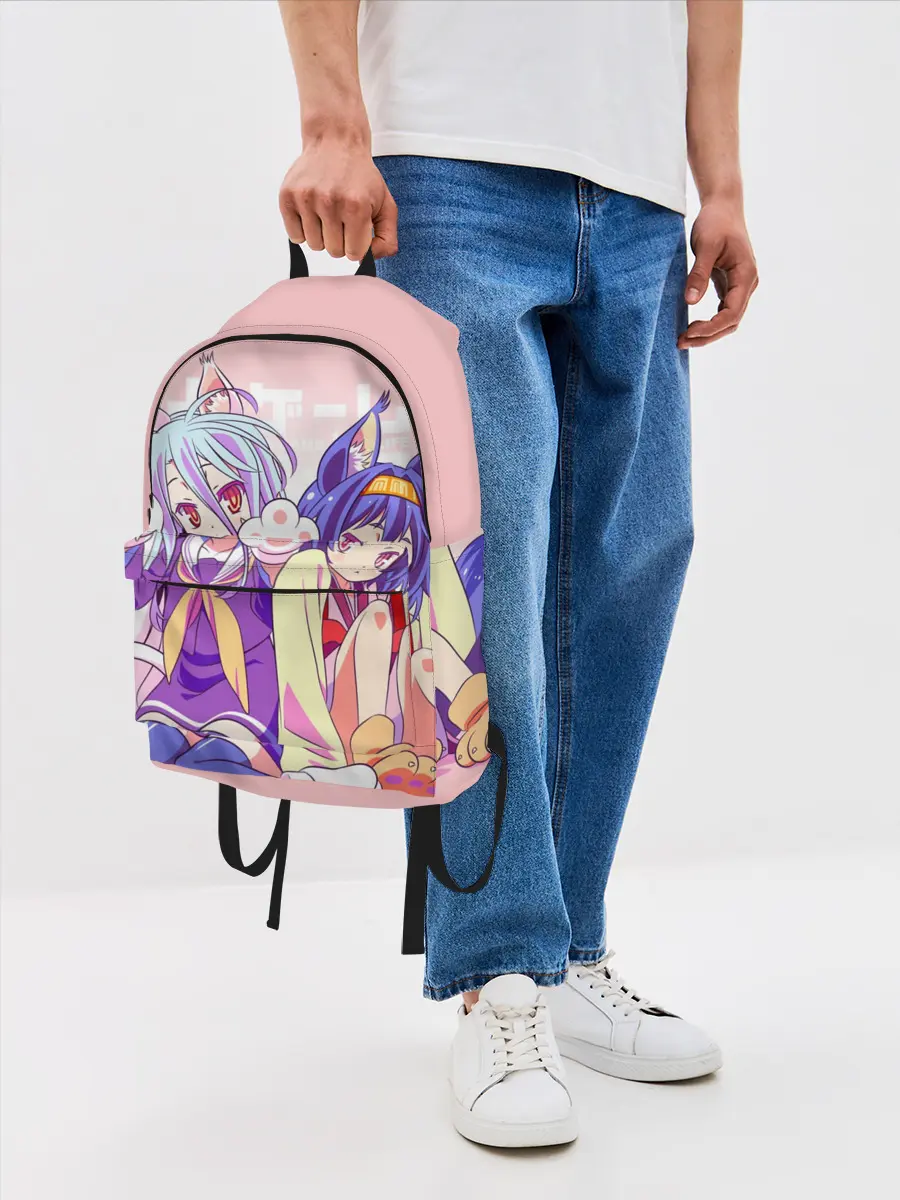 Рюкзак джинсовый / аниме ушки