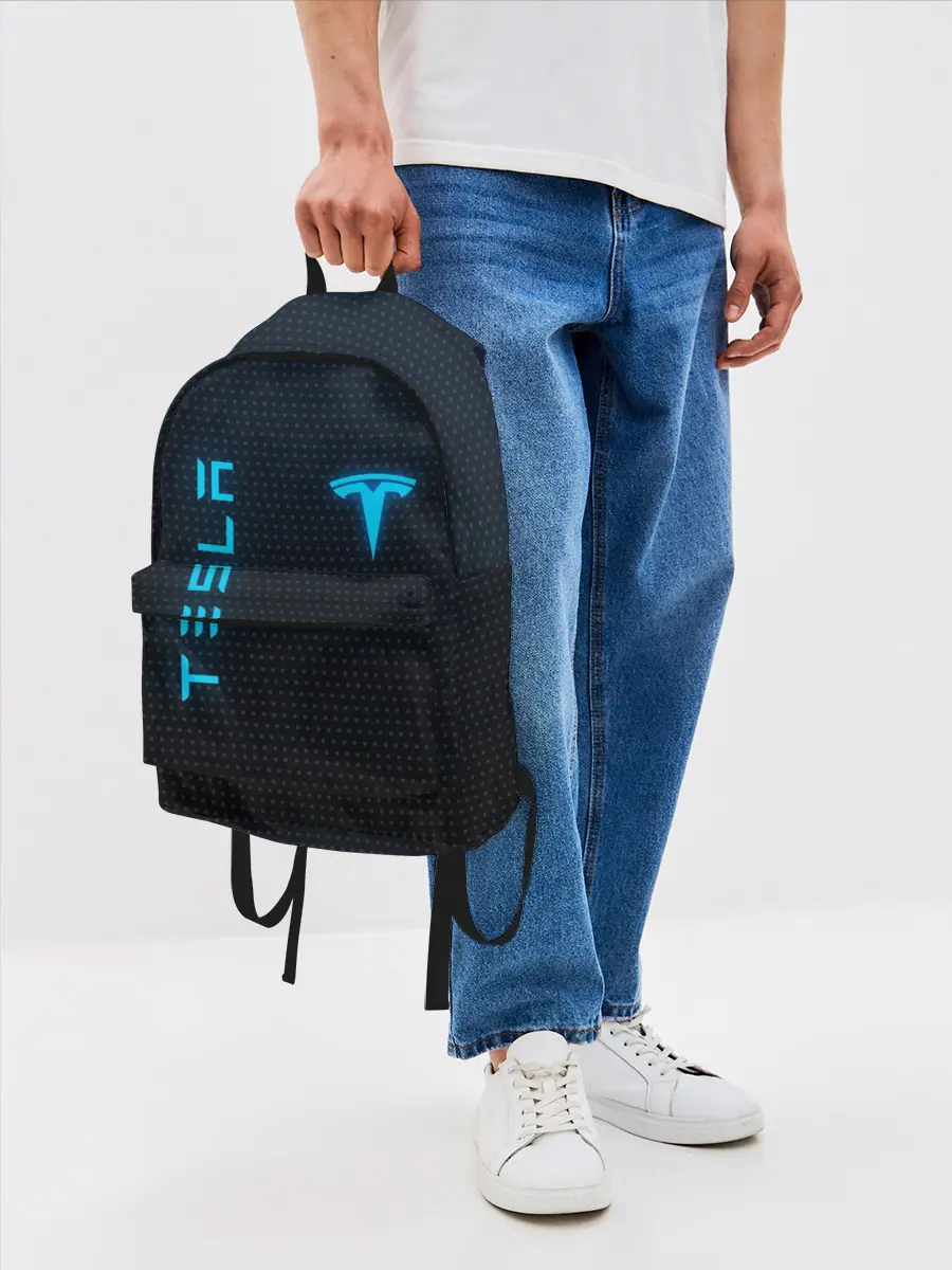 Рюкзак джинсовый / TESLA