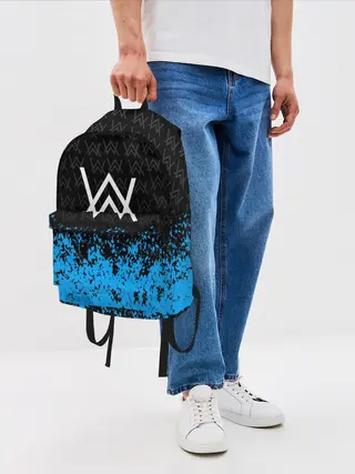 Рюкзак джинсовый / ALAN WALKER