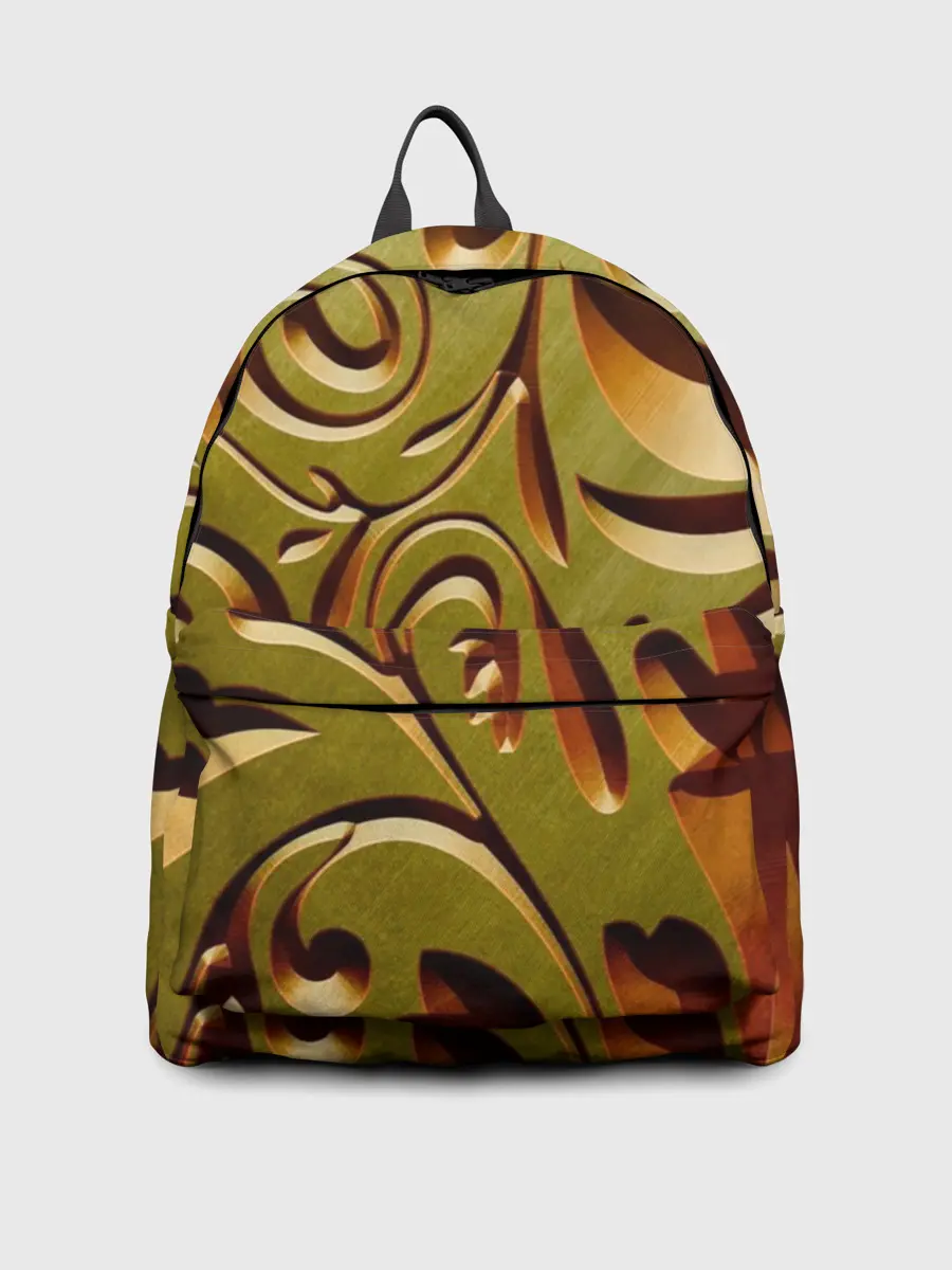 Рюкзак джинсовый / Вырез по дереву