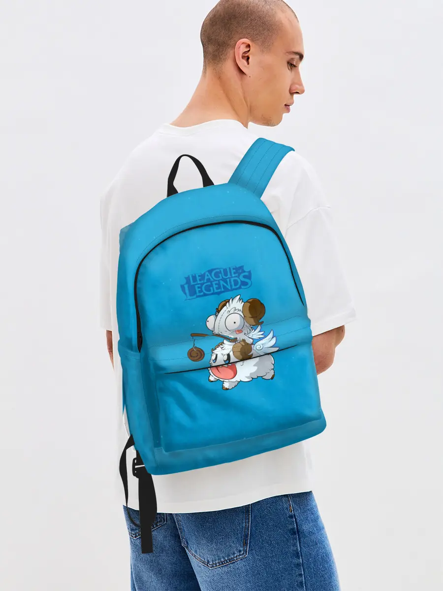 Рюкзак джинсовый / Invader Poro Pix