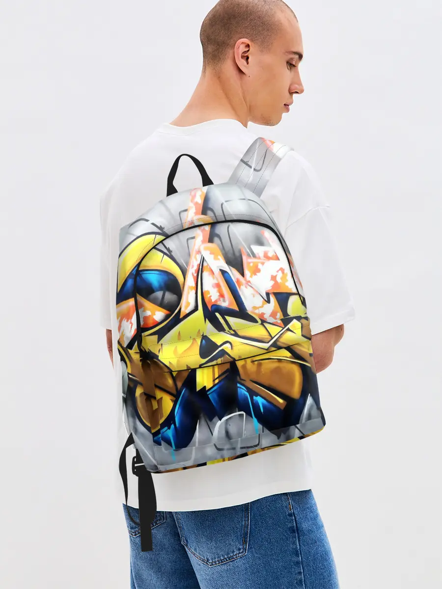 Рюкзак джинсовый / Street art