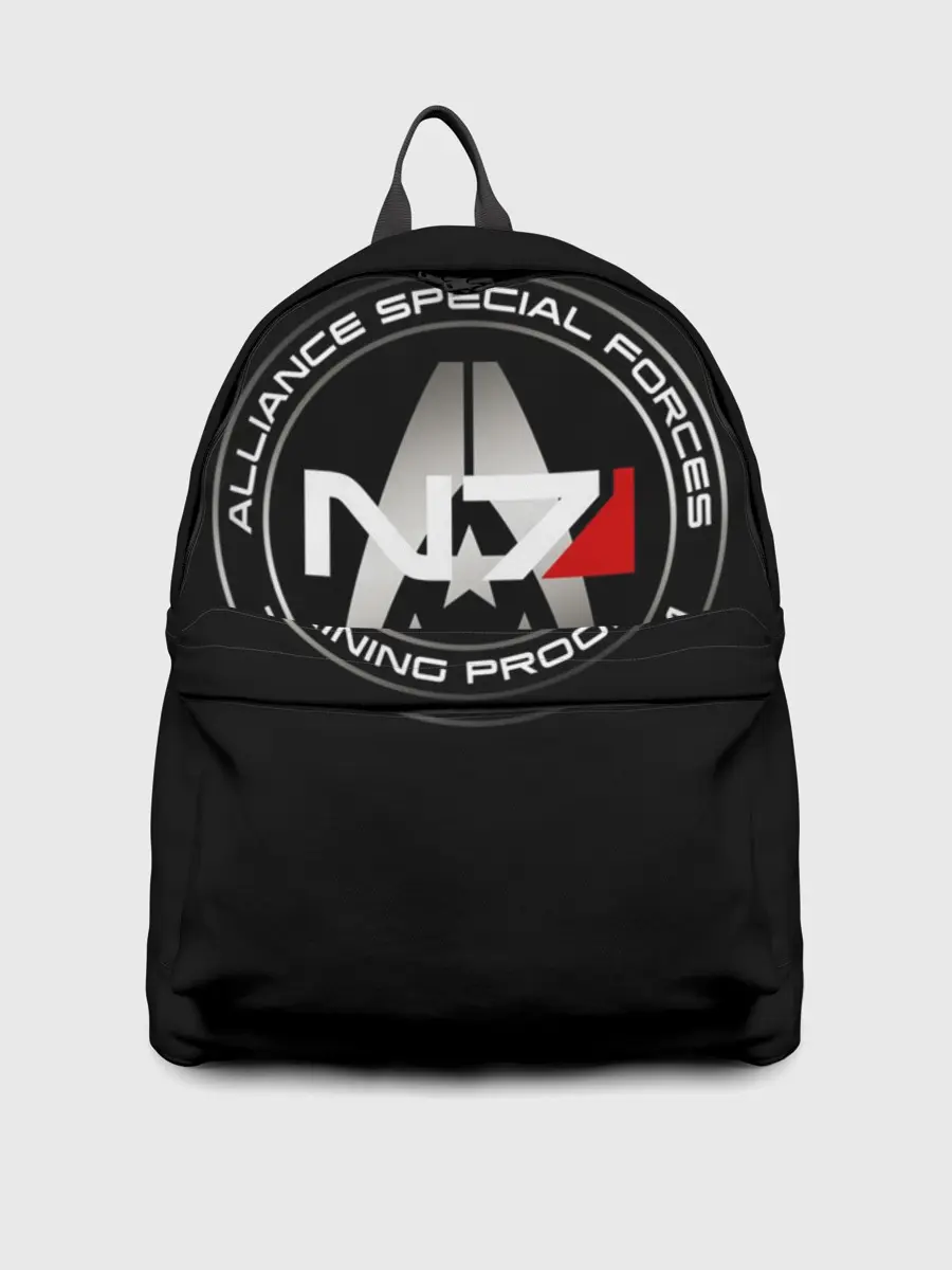 Рюкзак джинсовый / Mass Effect