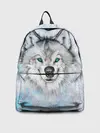 Рюкзак джинсовый / Волк
