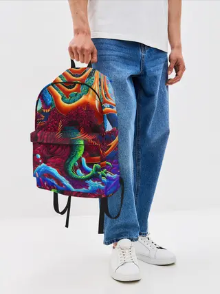 Рюкзак джинсовый / Hyper Beast