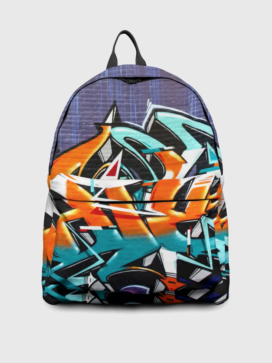 Рюкзак джинсовый / Уличный художник