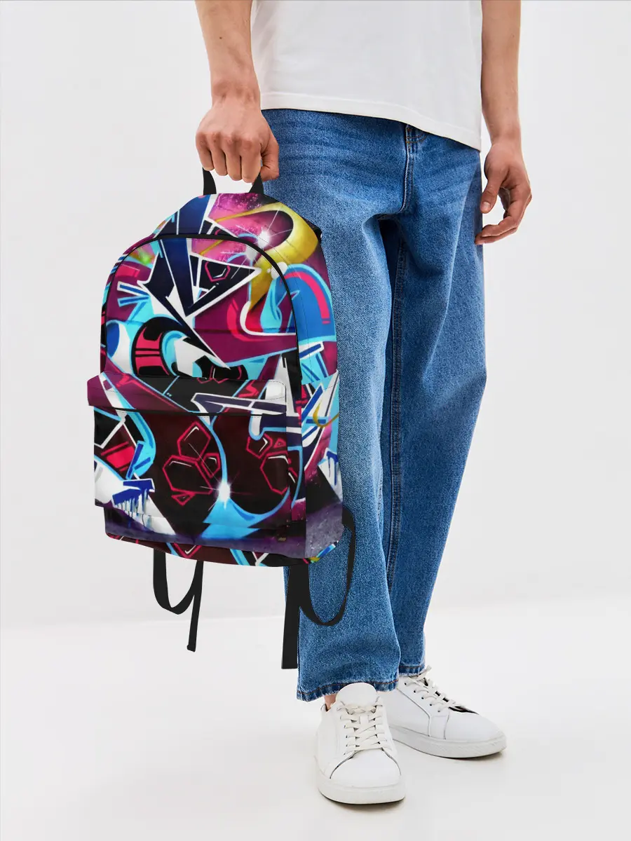 Рюкзак джинсовый / Искусство