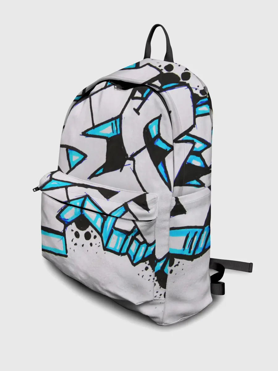 Рюкзак джинсовый / Граффити