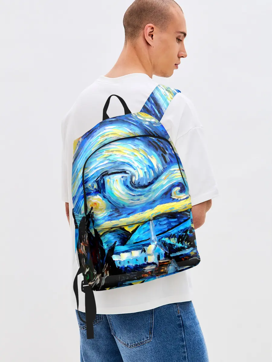 Рюкзак джинсовый / Искусство