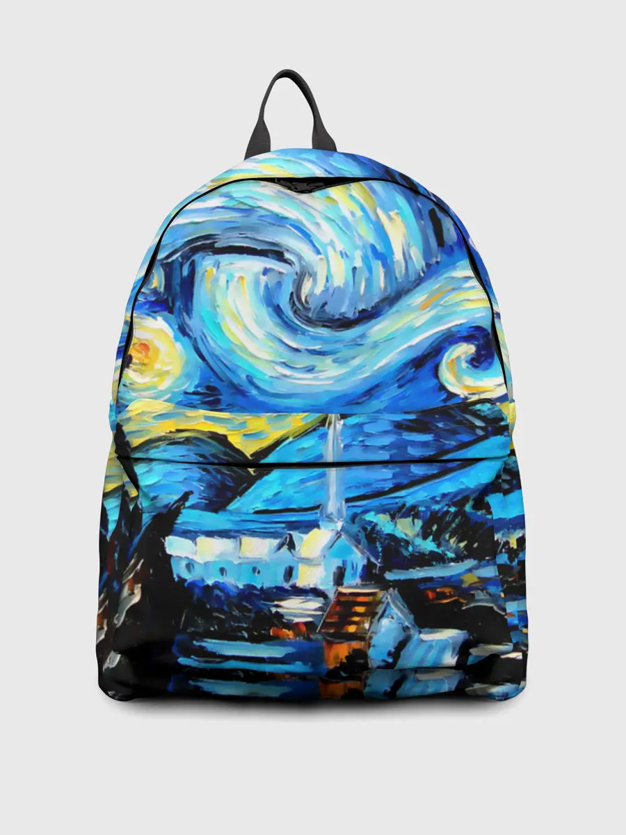 Рюкзак джинсовый / Искусство