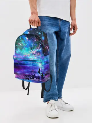 Рюкзак джинсовый / Романтика