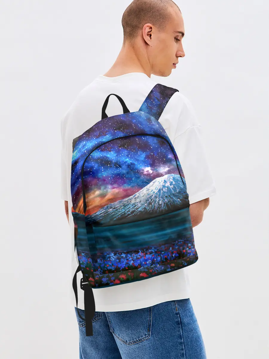 Рюкзак джинсовый / Космос