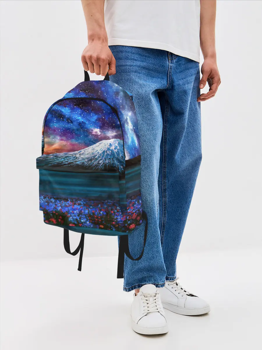 Рюкзак джинсовый / Космос