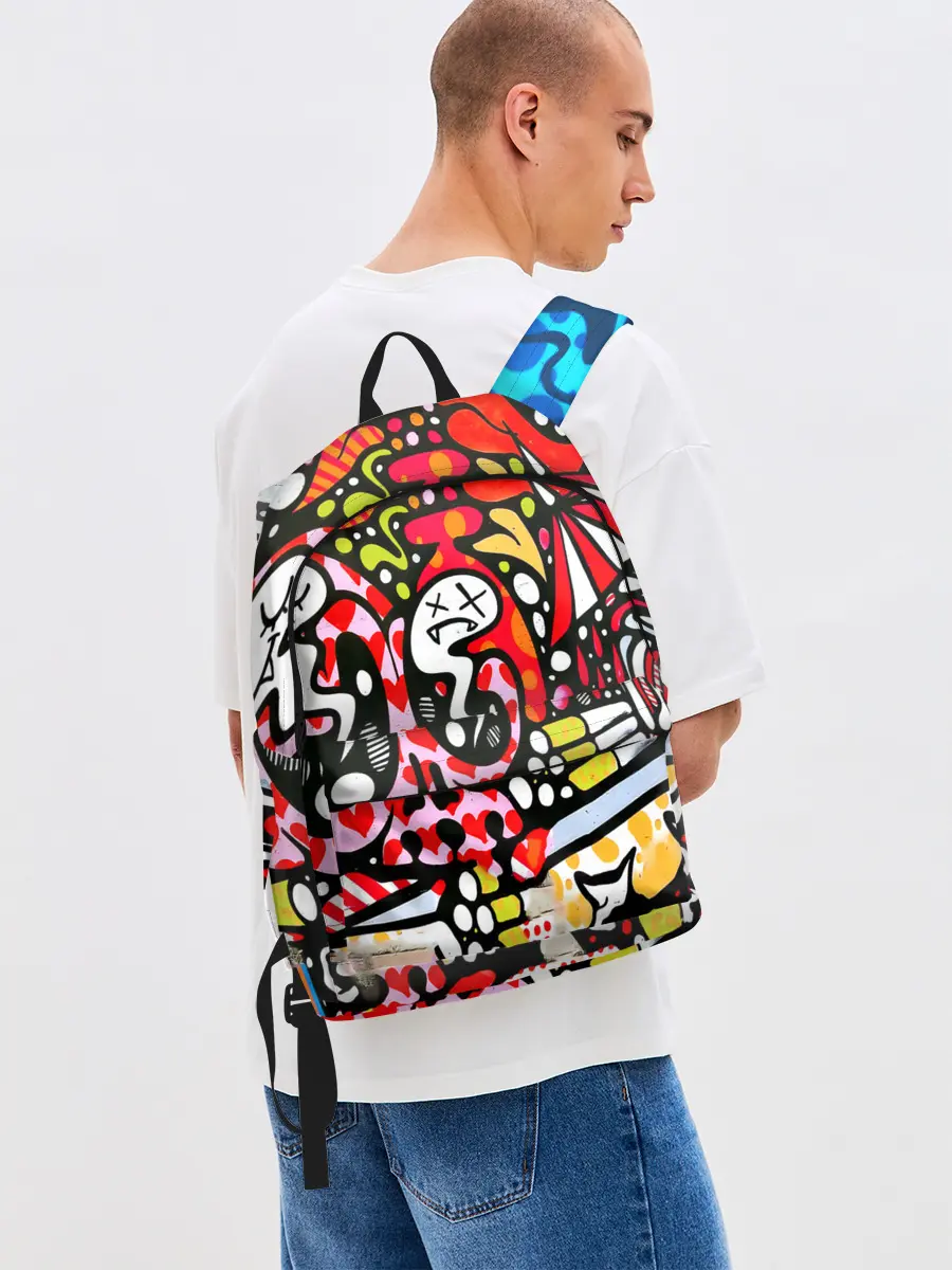 Рюкзак джинсовый / Современное искусство