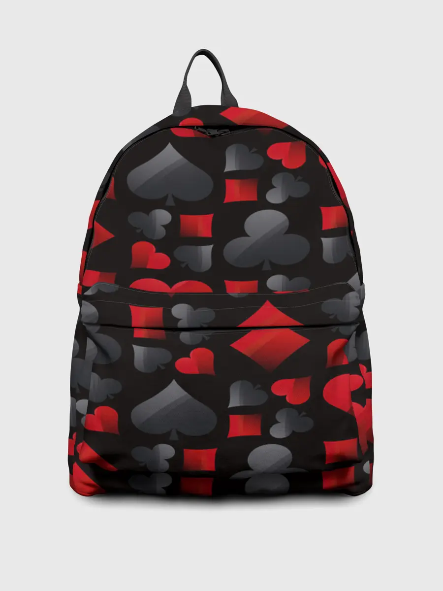 Рюкзак джинсовый / Card suits