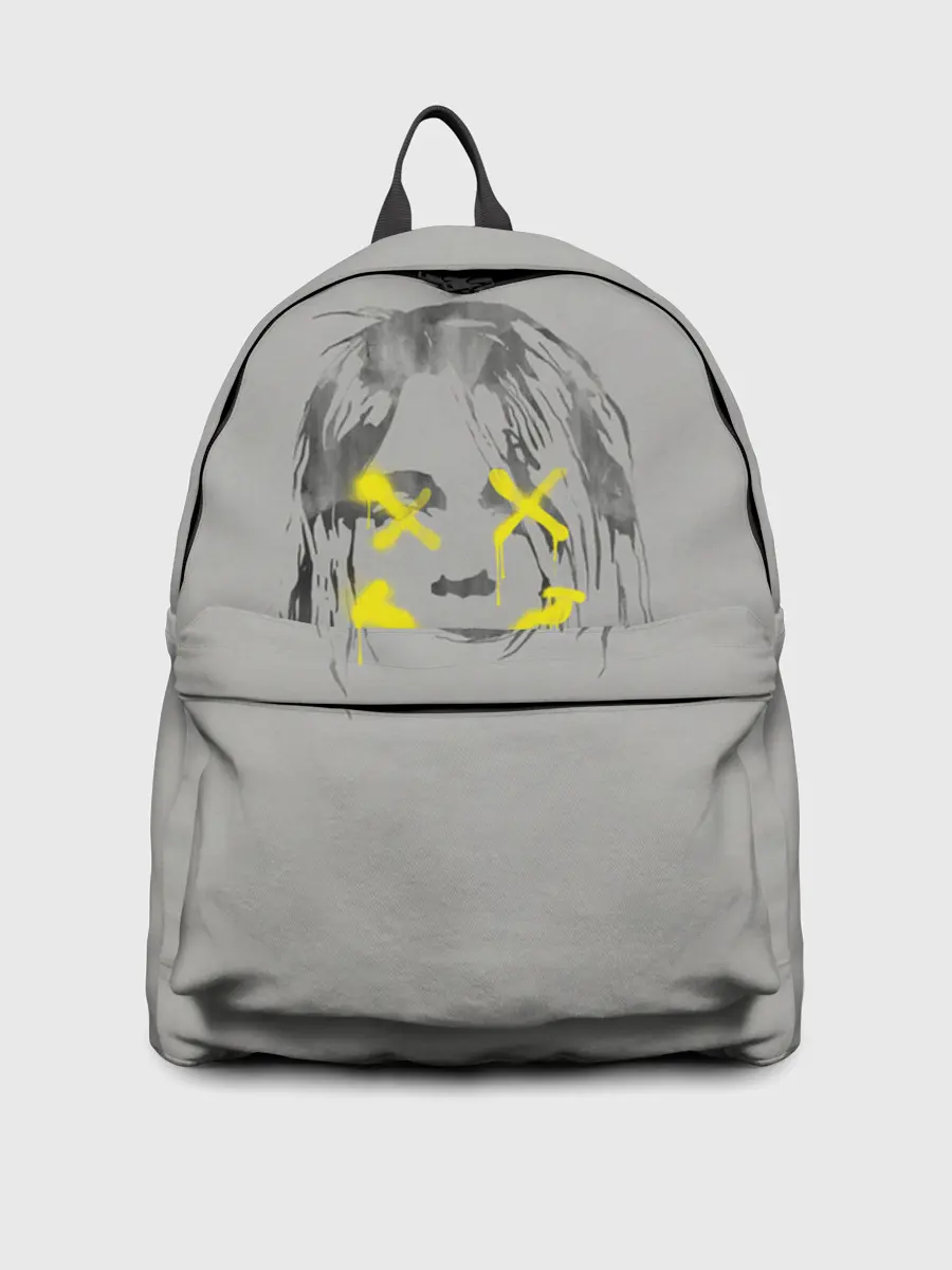 Рюкзак джинсовый / Курт Кобейн