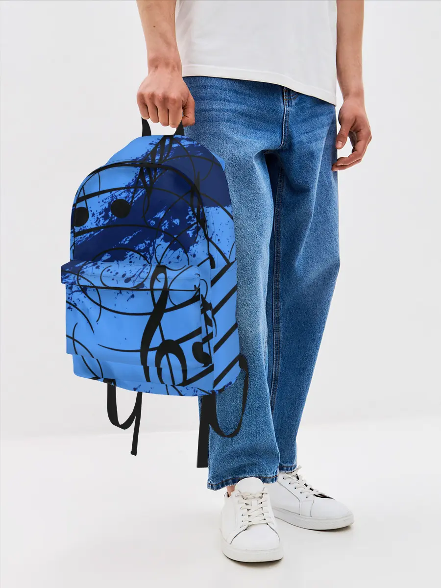 Рюкзак джинсовый / Музыка