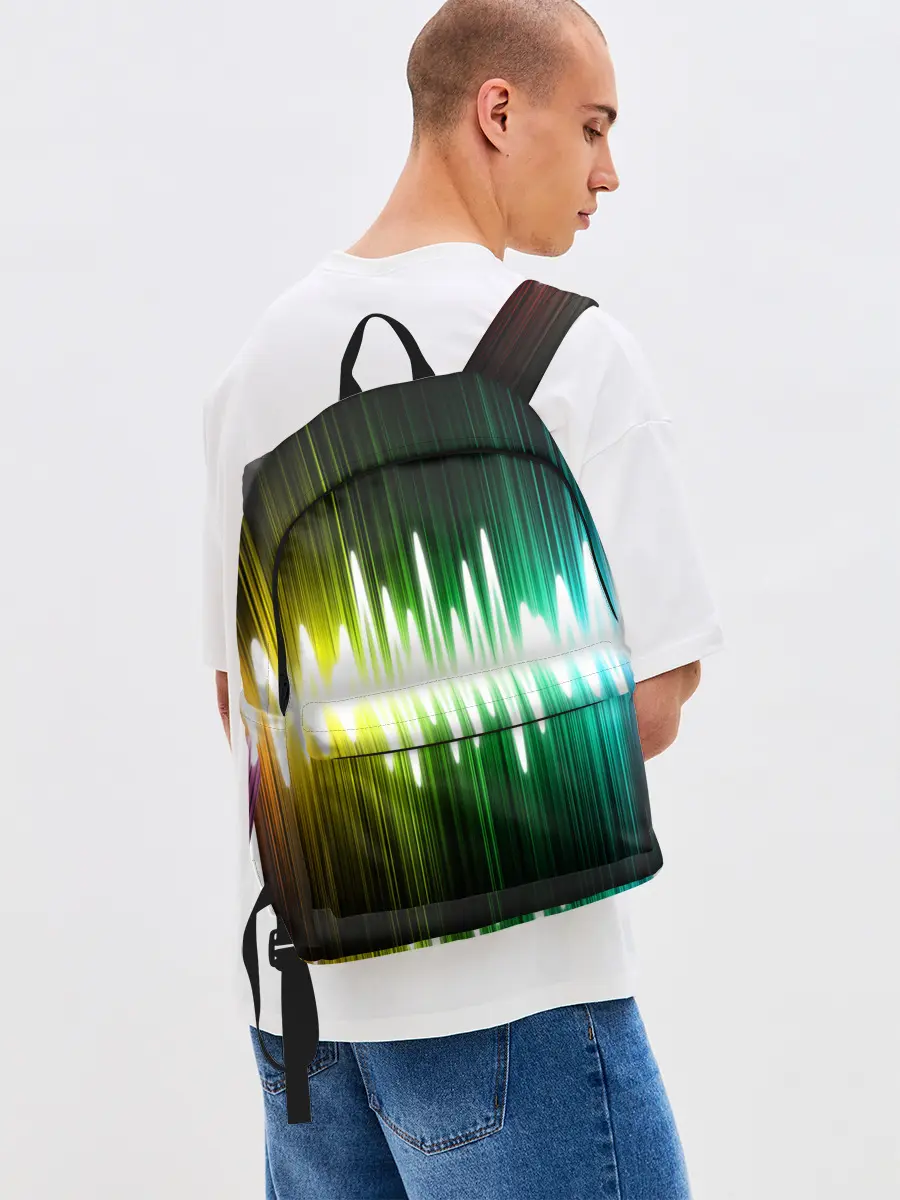 Рюкзак джинсовый / music