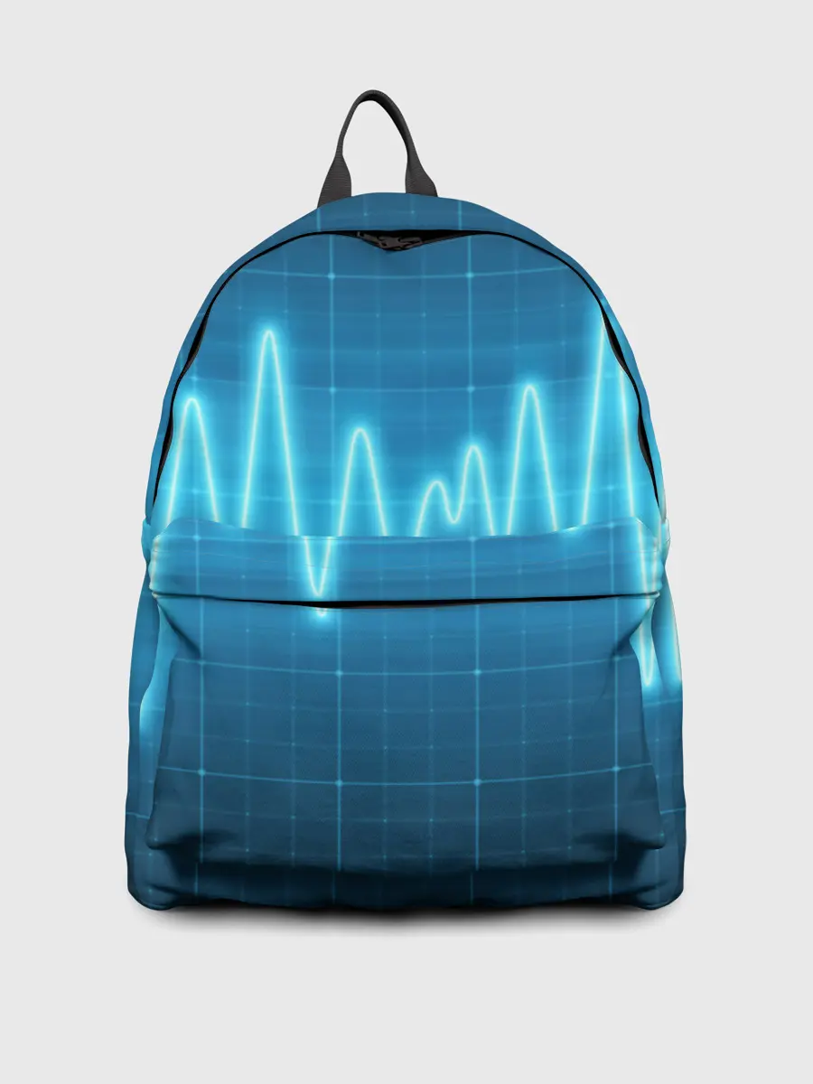 Рюкзак джинсовый / music line