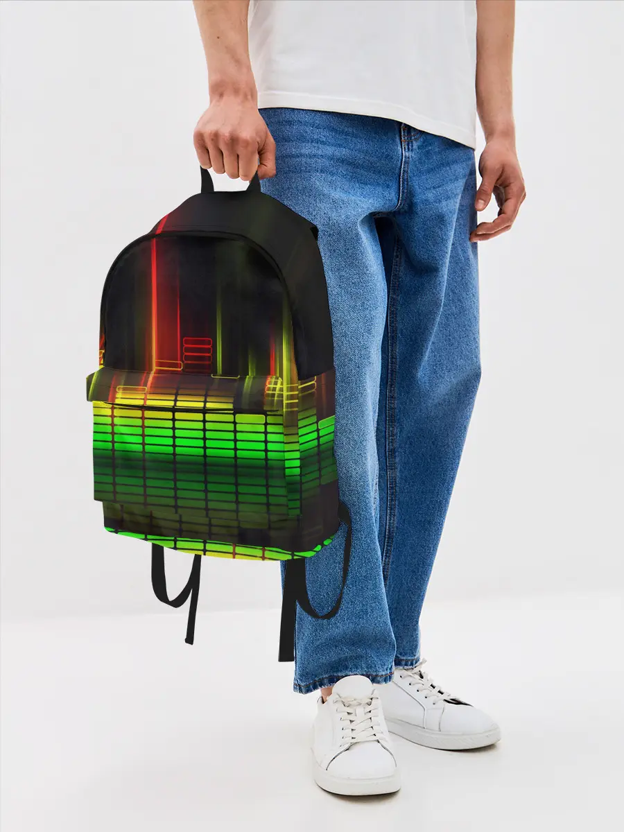 Рюкзак джинсовый / эквалайзер