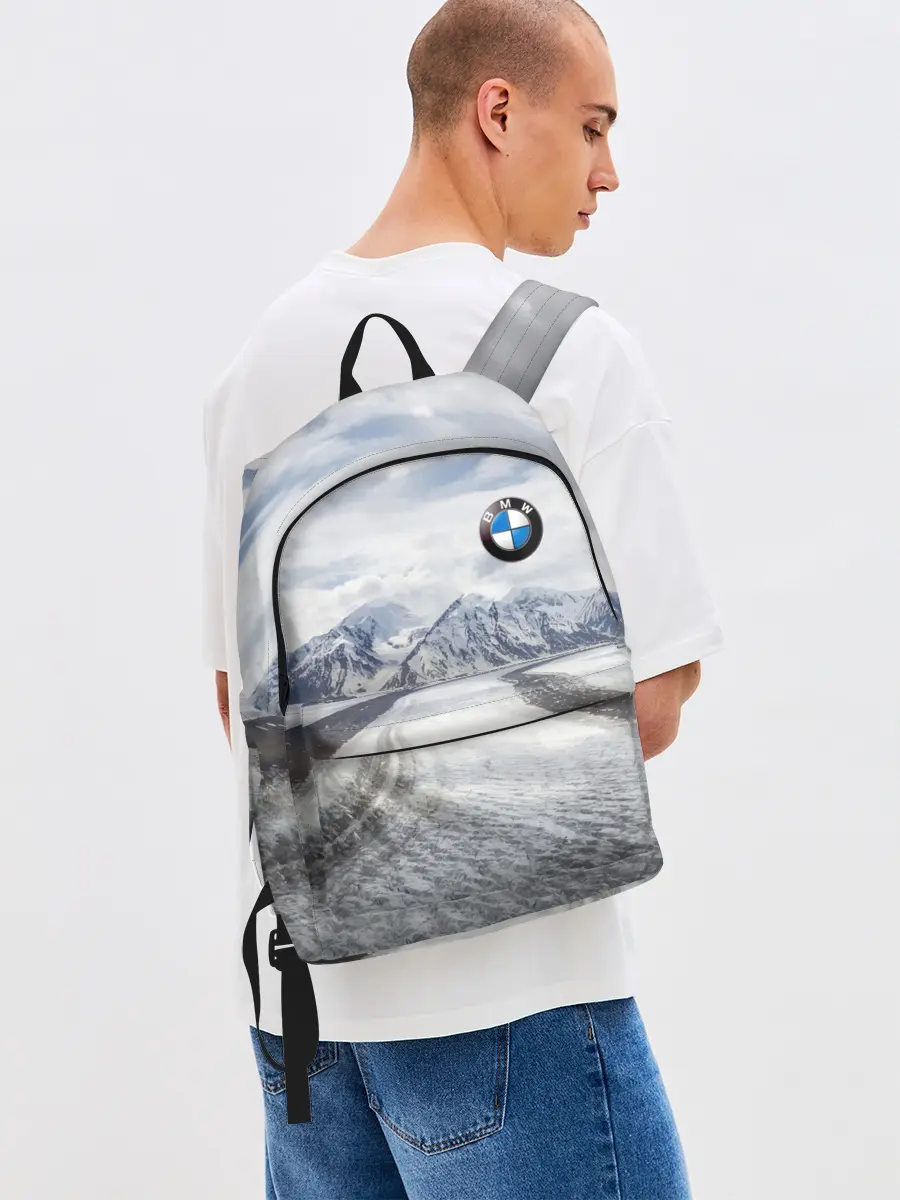 Рюкзак джинсовый / BMW