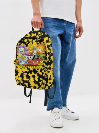 Рюкзак джинсовый / Cuphead