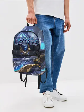 Рюкзак джинсовый / League of Legends