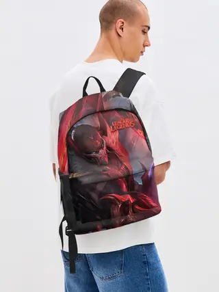 Рюкзак джинсовый / League of Legends