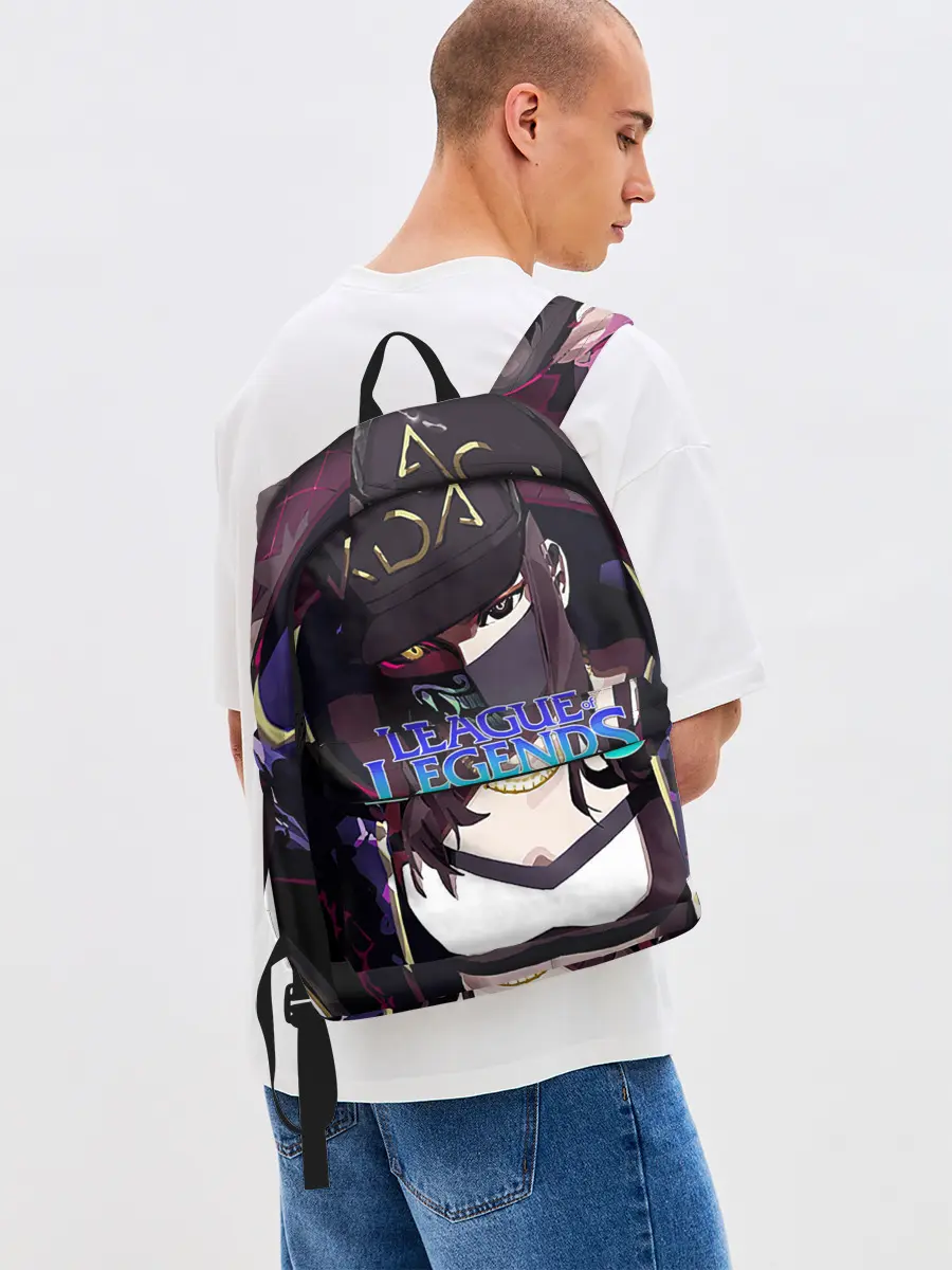 Рюкзак джинсовый / League of Legends