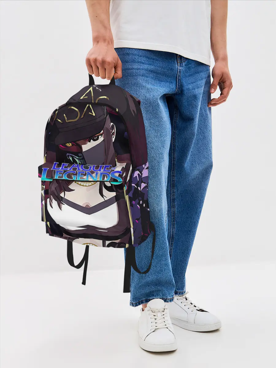 Рюкзак джинсовый / League of Legends