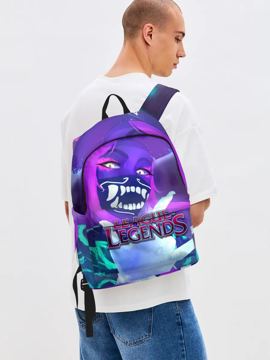 Рюкзак джинсовый / League of Legends