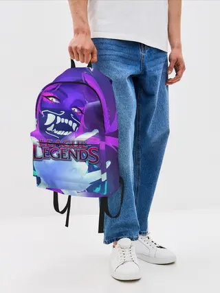 Рюкзак джинсовый / League of Legends