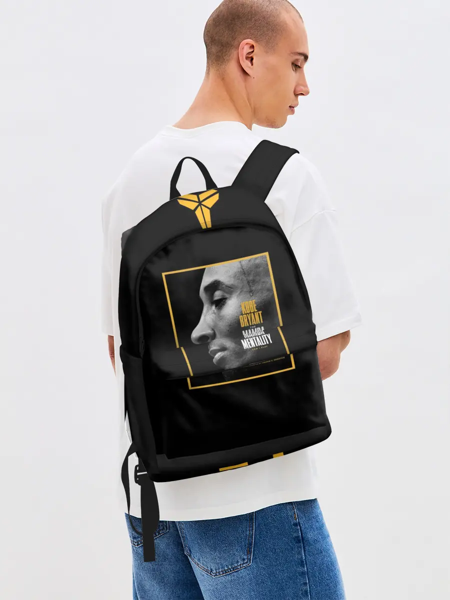 Рюкзак джинсовый / Kobe Bryant black mamba