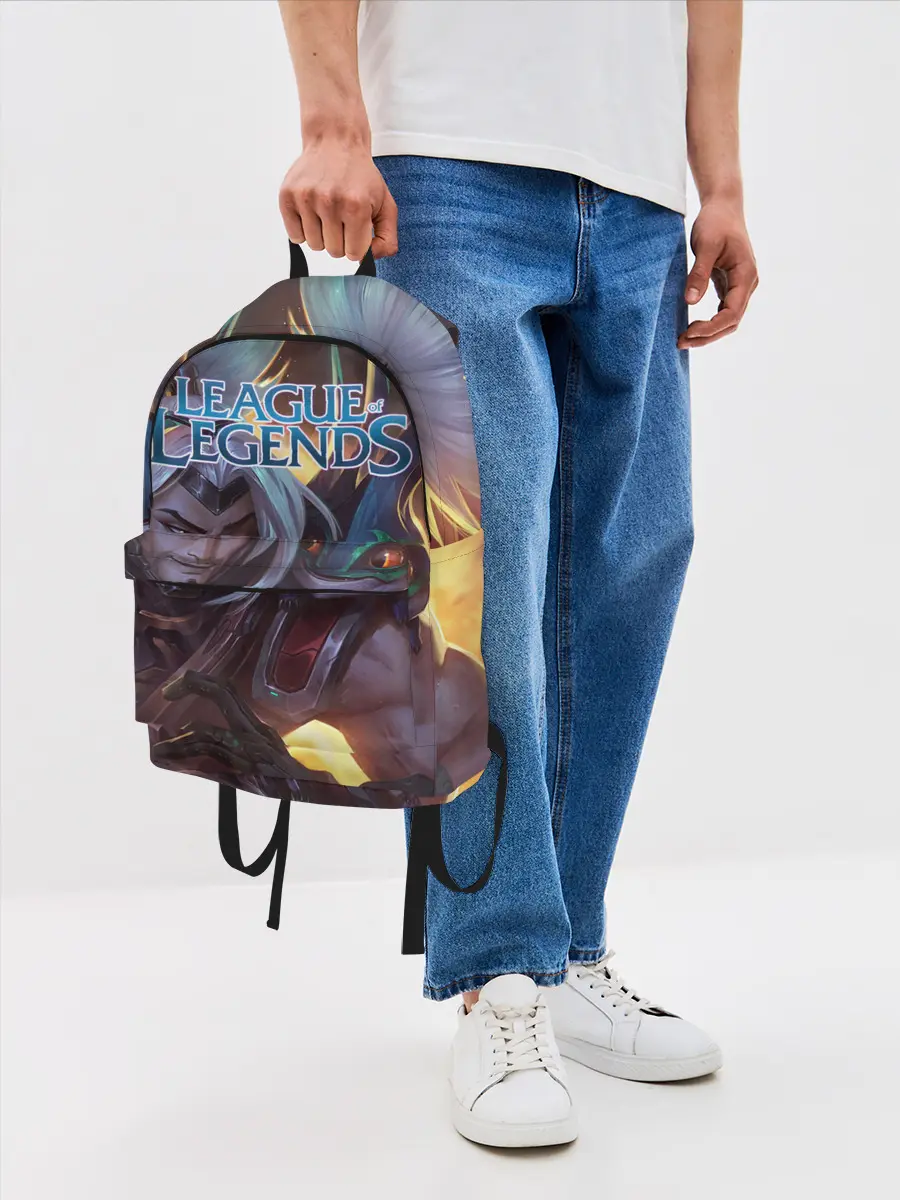 Рюкзак джинсовый / League of Legends