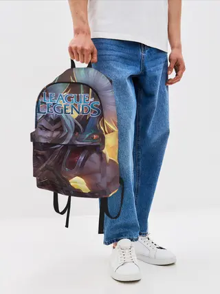 Рюкзак джинсовый / League of Legends