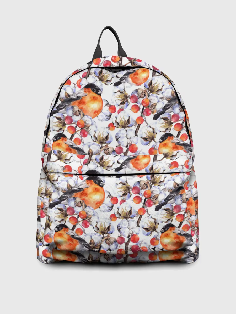 Рюкзак джинсовый / Снегири