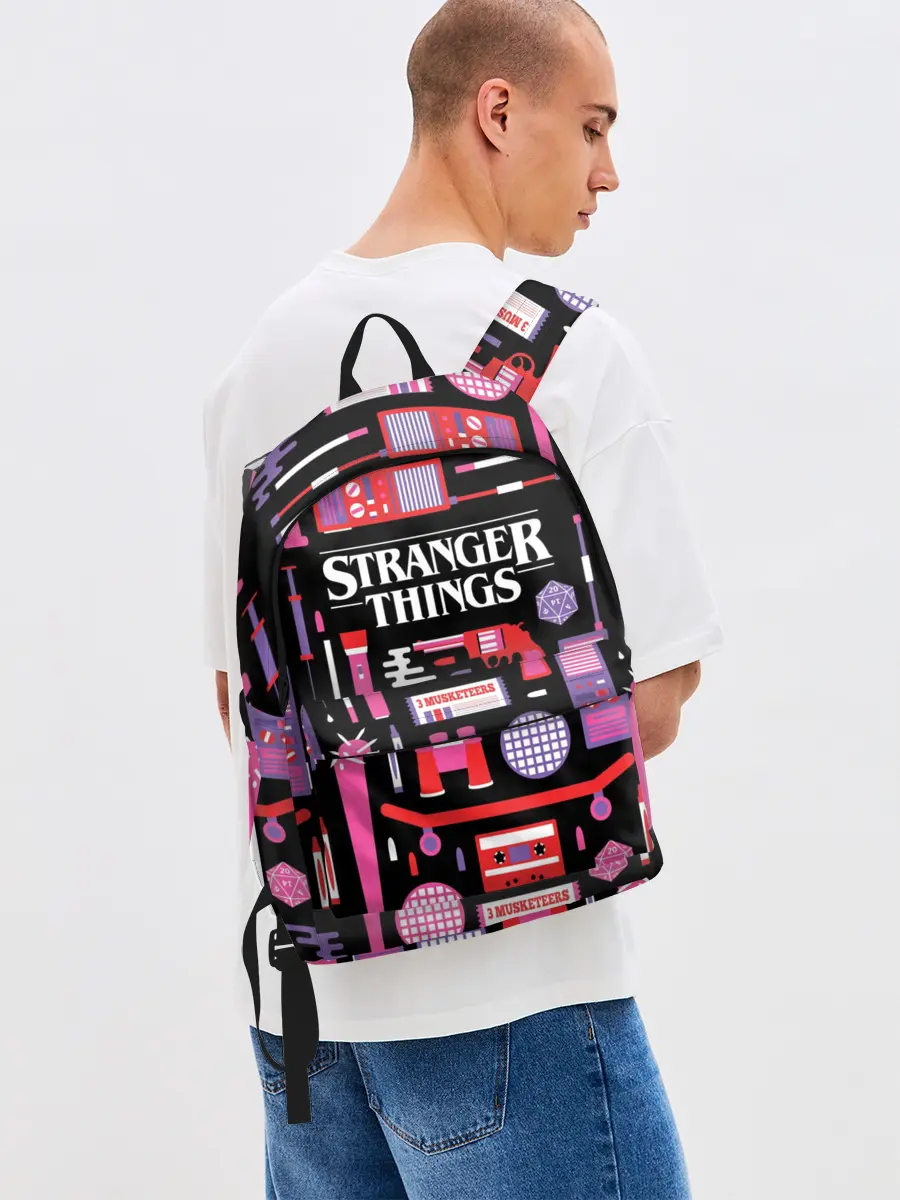 Рюкзак джинсовый / STRANGER THINGS STARTER PACK