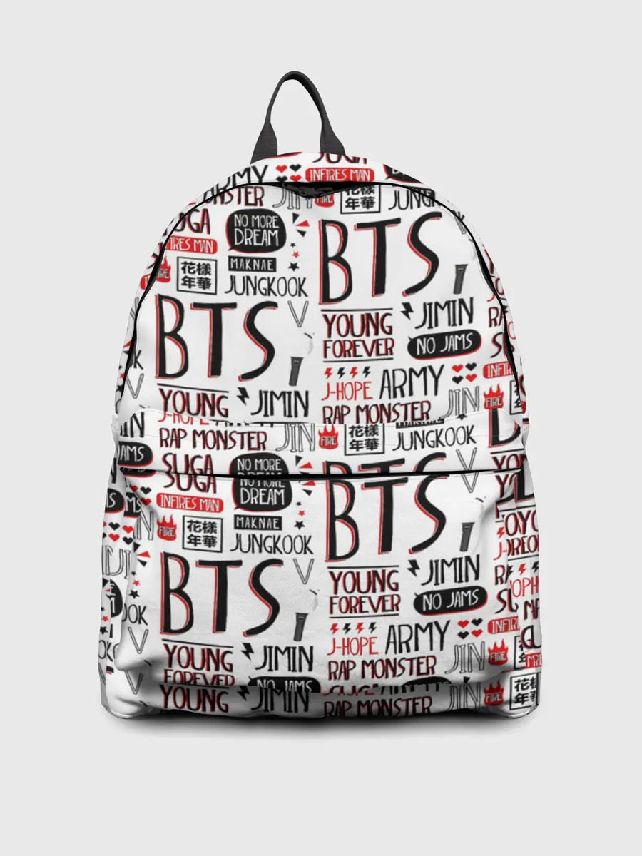 Рюкзак джинсовый / BTS Collage