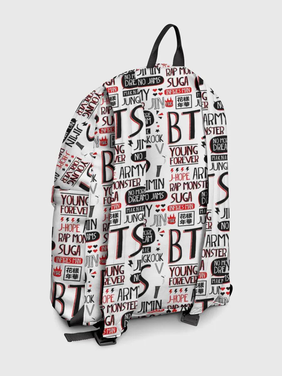 Рюкзак джинсовый / BTS Collage