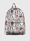 Рюкзак джинсовый / BTS Collage