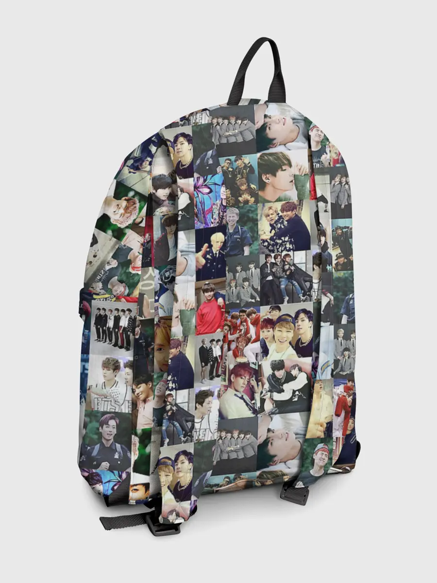 Рюкзак джинсовый / BTS Collage