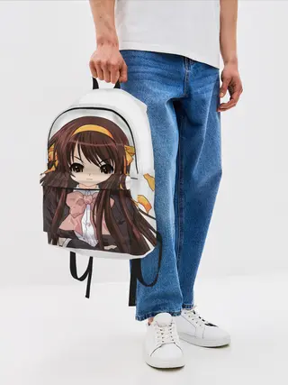 Рюкзак джинсовый / Харухи Судзумия