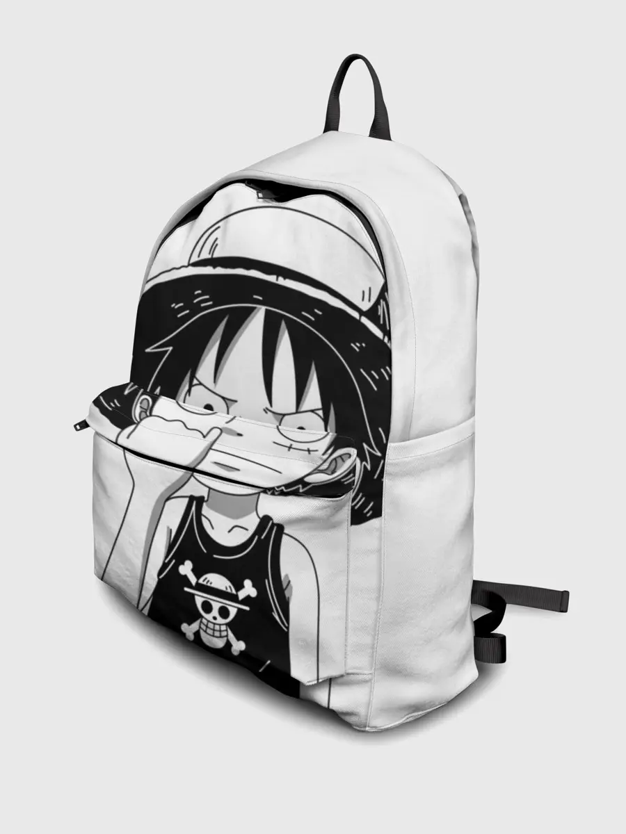 Рюкзак джинсовый / палец в носу One Piece