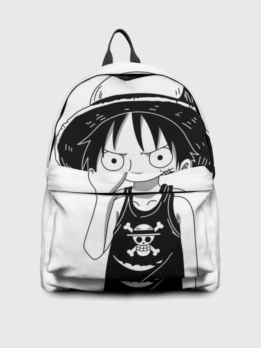 Рюкзак джинсовый / палец в носу One Piece
