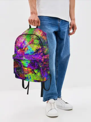 Рюкзак джинсовый / Буйство цвета