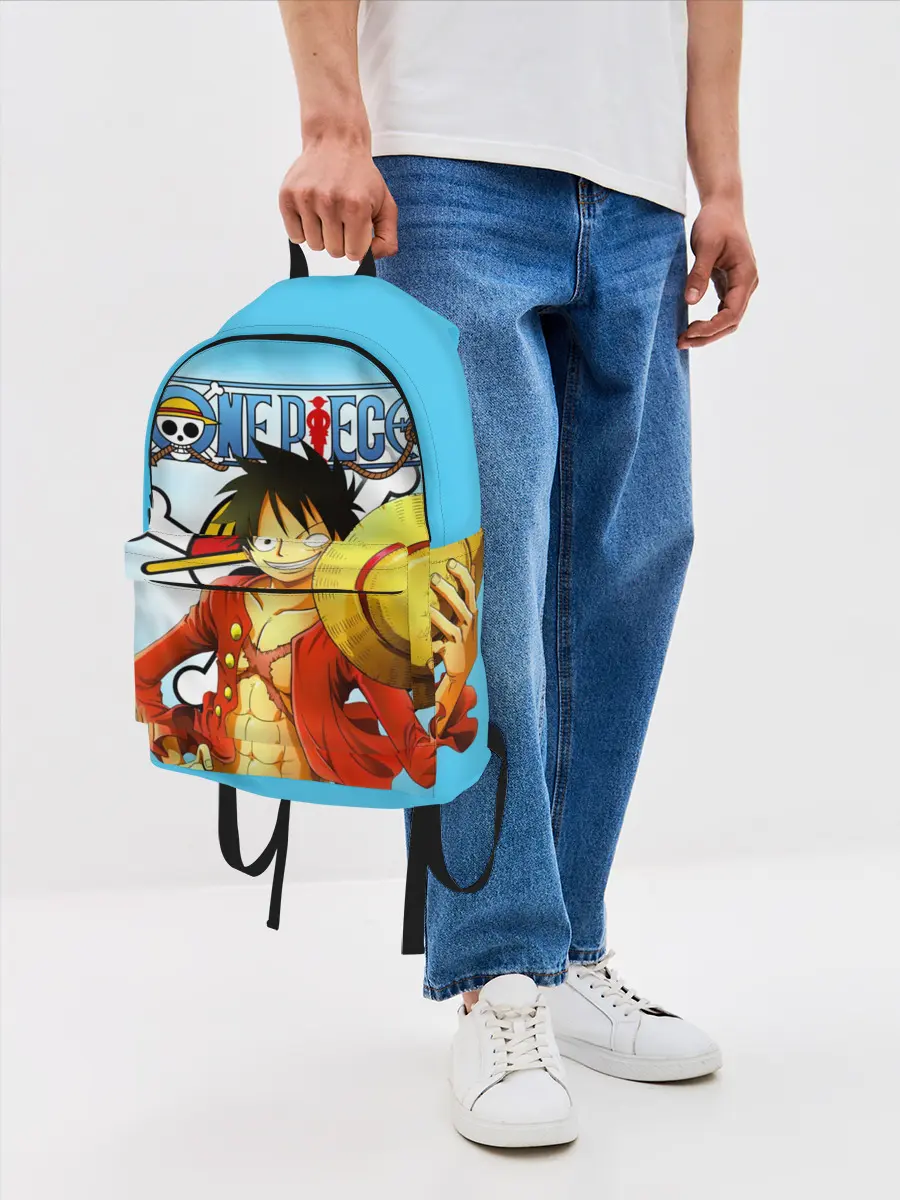 Рюкзак джинсовый / One Piece шляпа