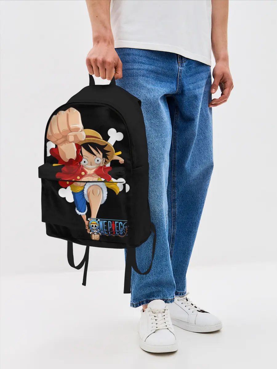 Рюкзак джинсовый / удар One Piece
